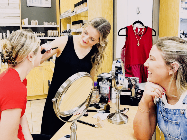 Makeup consultation at Merle Norman & More in Morrilton, AR – Try Before You Buy experience